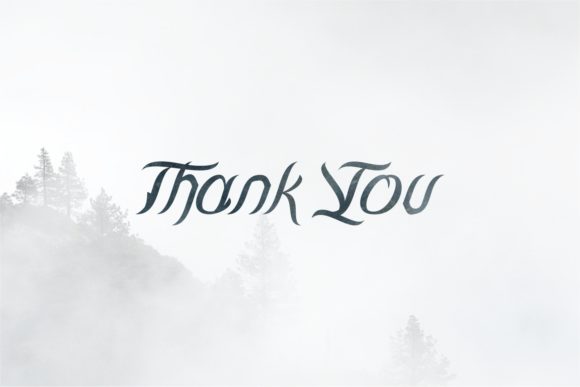 Rivandell Font PNG with transparent background - Preview 4