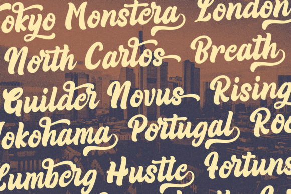 Rizta Hafiq Font PNG with transparent background - Preview 2