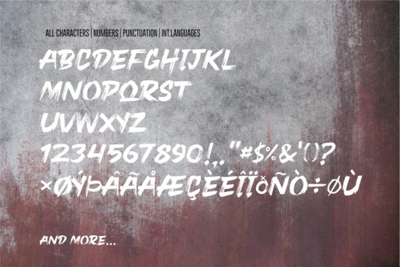 Slaztone Font PNG with transparent background - Preview 2