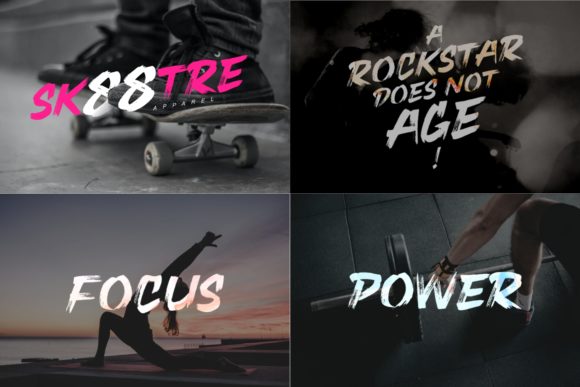 Slaztone Font PNG with transparent background - Preview 3