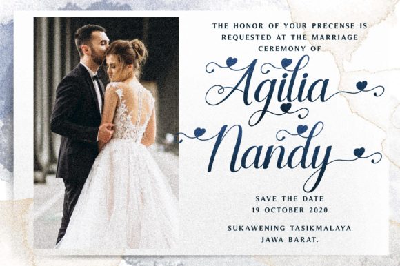 Agilia Font - Preview 1