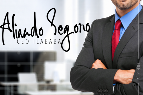 Alghul Signature Font - Preview 1