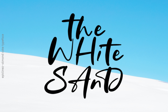 Almond Cake Font - Preview 3