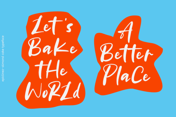 Almond Cake Font - Preview 4