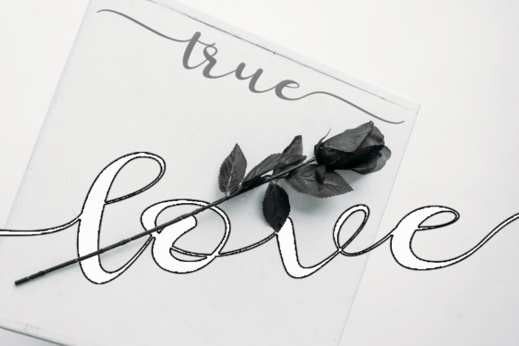Angeles Font PNG with transparent background - Preview 1