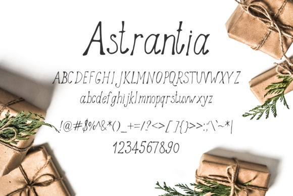 Astrantia Font - Preview 1