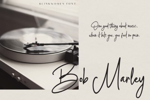 Blinkwomen Font - Preview 3