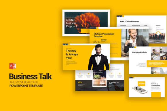 Business Talk PowerPoint Templates