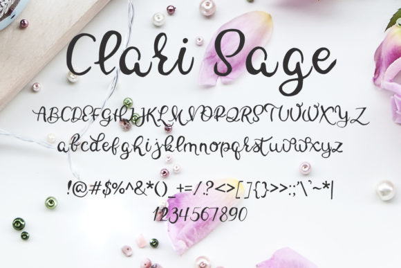 Clary Sage Font - Preview 1