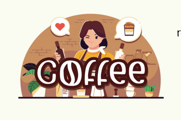 Coffee Font - Preview 1