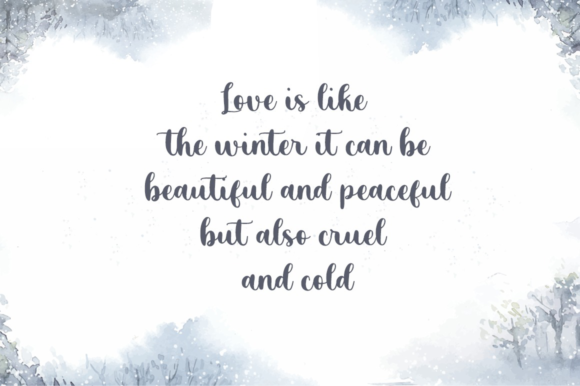 Cold Outside Font - Preview 1