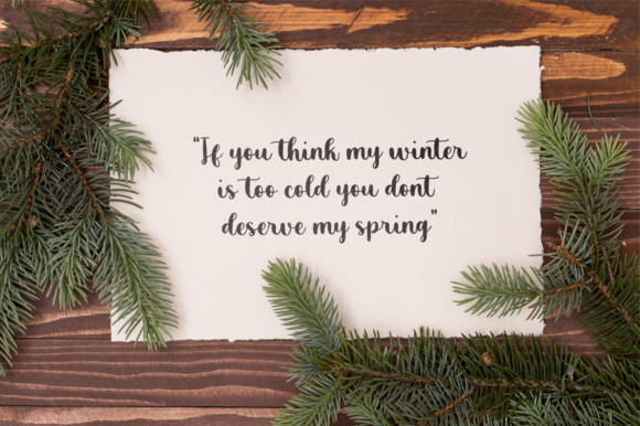 Cold Outside Font - Preview 3