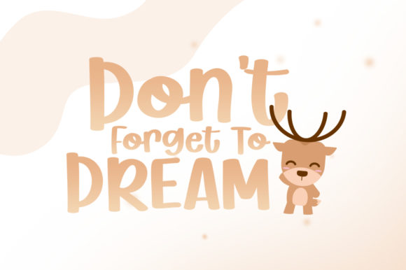 Dancer Deer Font - Preview 3