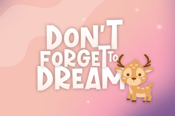 Donner Deer Font - Preview 3