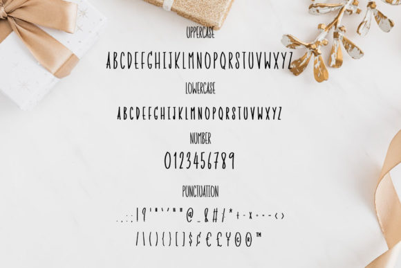 Extra Present Font - Preview 2