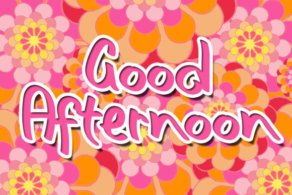 Farmhouse Flower Font - Preview 2