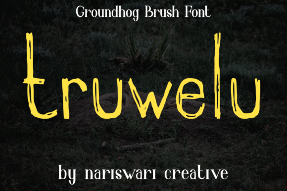 Groundhog Font - Preview 1