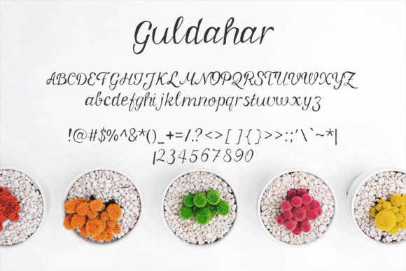 Guldahar Font PNG with transparent background - Preview 1