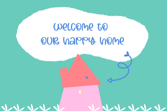 Holiday Story Font font preview - 4