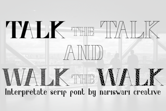 Interpretate Font - Preview 1