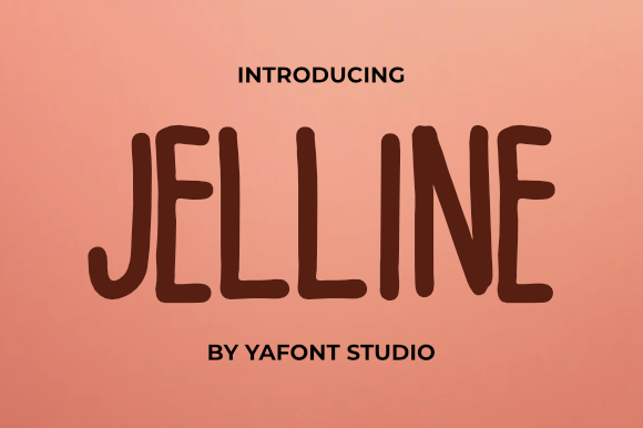 Jelline Font font preview - 2