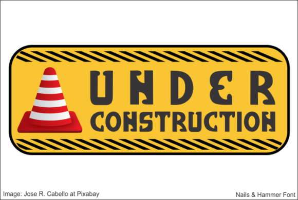 Nails & Hammer Font PNG with transparent background - Preview 1