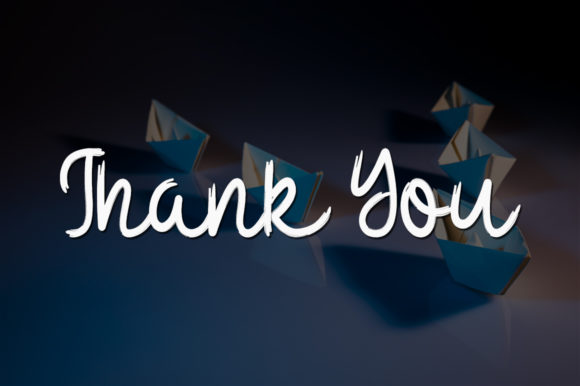 Paper Boat Font PNG with transparent background - Preview 4