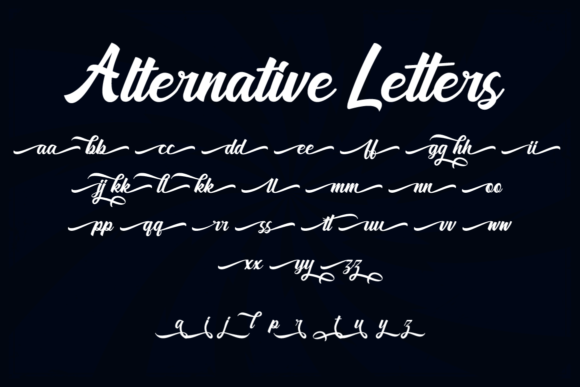 Road Stone Font PNG with transparent background - Preview 3
