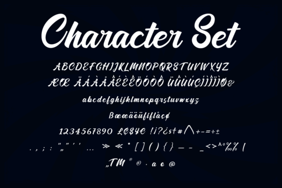 Road Stone Font PNG with transparent background - Preview 4