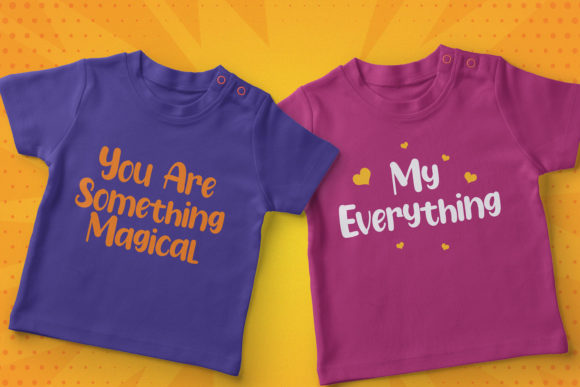 Sandy Kids Font PNG with transparent background - Preview 3