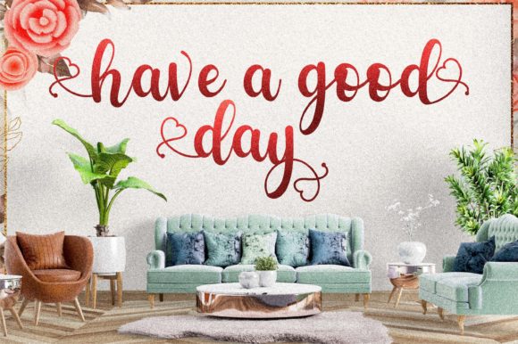 Shelya Font PNG with transparent background - Preview 4