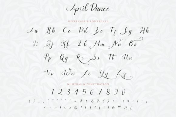 April Dance Font - Preview 4
