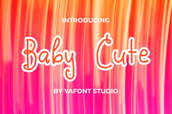 Baby Cute Font - Preview 2