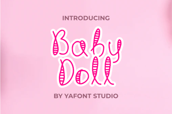 Baby Doll Font - Preview 2
