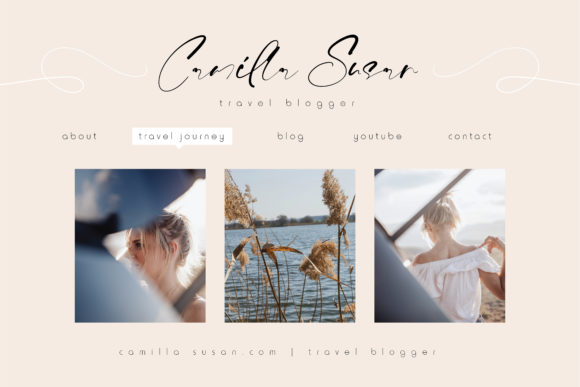 Begins Font - Preview 1