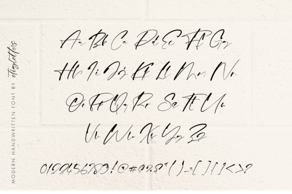 Begins Font - Preview 3