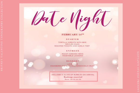 Britney Valentine Font - Preview 6