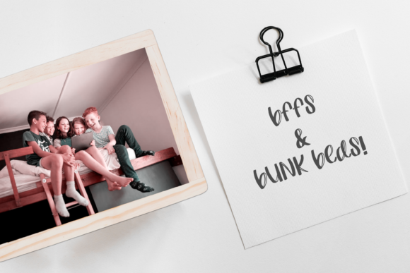 Bunk Bed Font - Preview 3