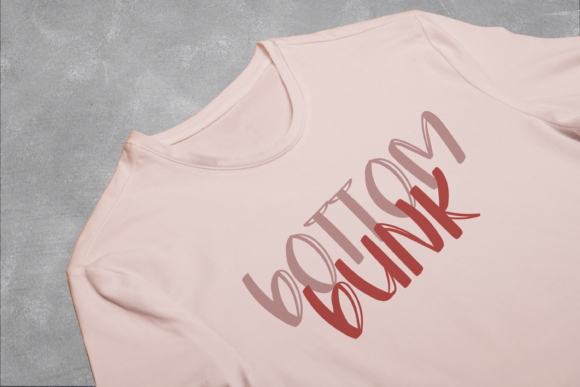 Bunk Bed Font - Preview 5