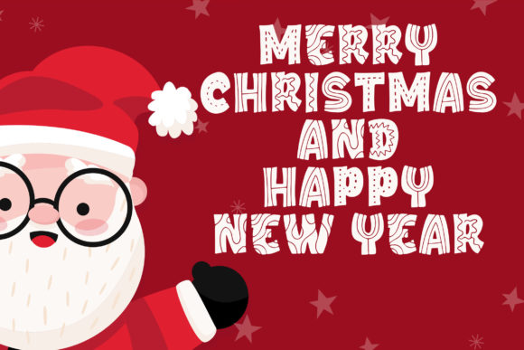 Candy Christmas Font - Preview 3
