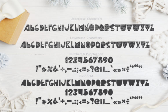 Christmas Nordic Font - Preview 2