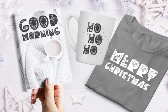 Christmas Nordic Font - Preview 4