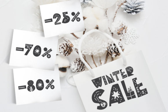 Christmas Nordic Font - Preview 6