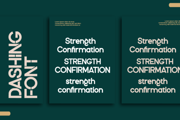 Dashing Font PNG with transparent background - Preview 6