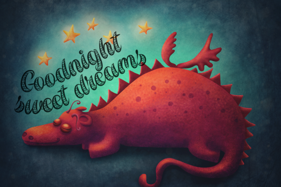 Dragon Wings Font - Preview 1