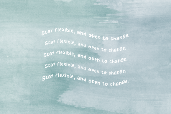 Flexible Things Font - Preview 2