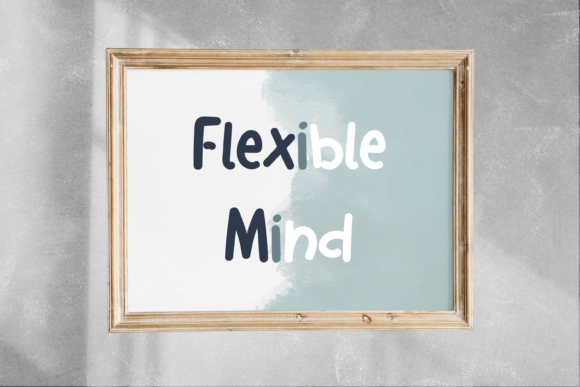 Flexible Things Font - Preview 4