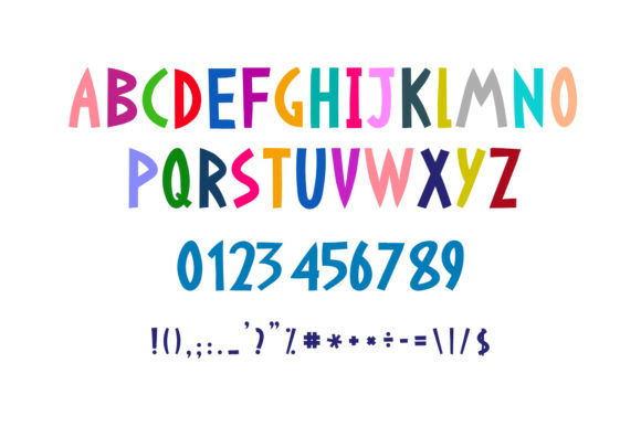 Funny Cartoon Font - Preview 4