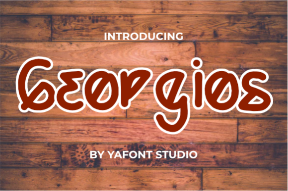 Georgios Font PNG with transparent background - Preview 2