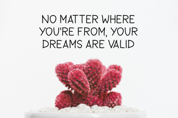 Happy Dreamer Font PNG with transparent background - Preview 2
